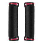 crankbrothers, Cobalt Grips, Grips, 130mm, Black/Red, Pair