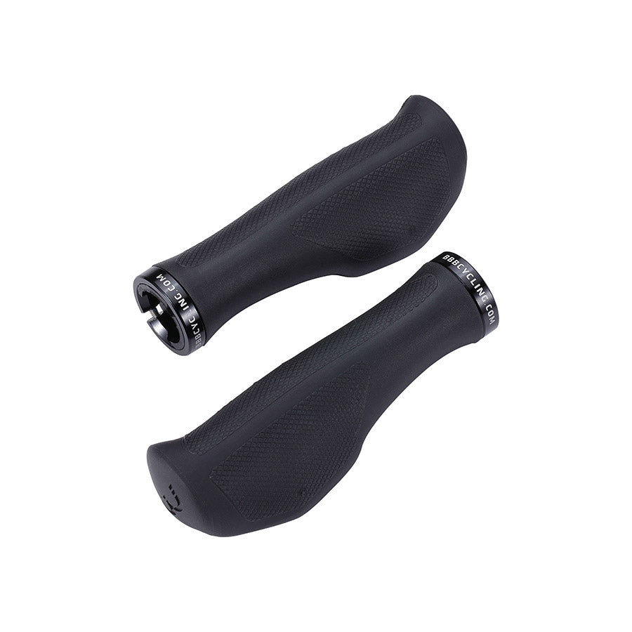 BBB Cycling, BHG-71 ErgoFix, Grips, 133mm, Black