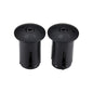 BBB Cycling, BHT-97 ScrewOn Alu, Bar End Plugs, Black, Aluminum, Pair