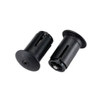 BBB Cycling, BHT-97 ScrewOn Alu, Bar End Plugs, Black, Aluminum, Pair