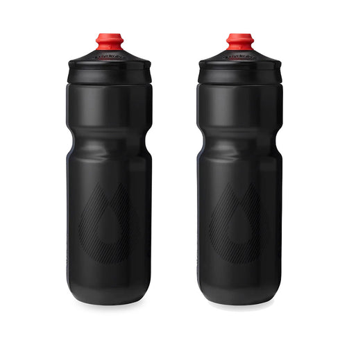 Polar/Hydrapak, Breakaway Surge 2 pack, Water Bottle, 740ml / 25oz, Charcoal, Set