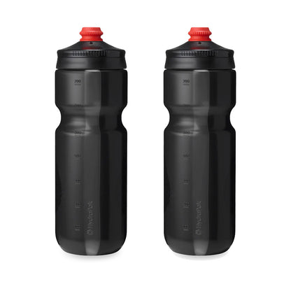 Polar/Hydrapak, Breakaway Surge 2 pack, Water Bottle, 740ml / 25oz, Charcoal, Set