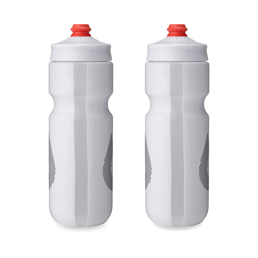 Polar/Hydrapak, Breakaway Surge 2 pack, Water Bottle, 740ml / 25oz, Charcoal, Set