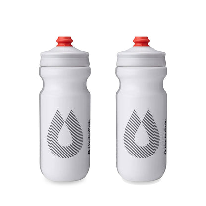 Polar/Hydrapak, Breakaway Surge 2 pack, Water Bottle, 740ml / 25oz, Charcoal, Set