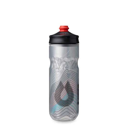 Polar/Hydrapak, Surge Ascent, Water Bottle, 600ml / 20oz, Silver