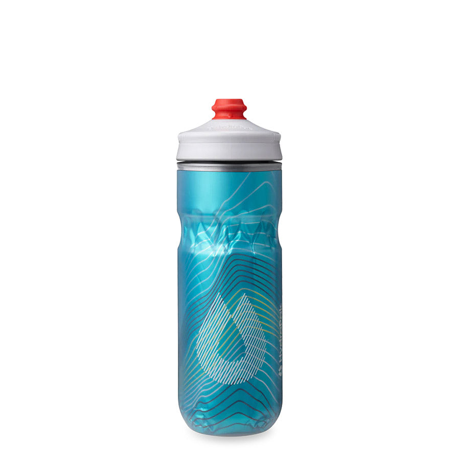 Polar/Hydrapak, Surge Ascent, Water Bottle, 600ml / 20oz, Silver