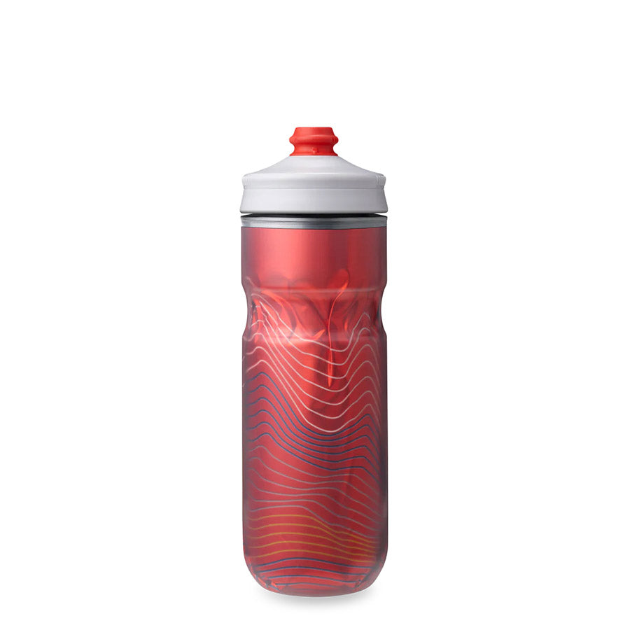 Polar/Hydrapak, Surge Ascent, Water Bottle, 600ml / 20oz, Silver