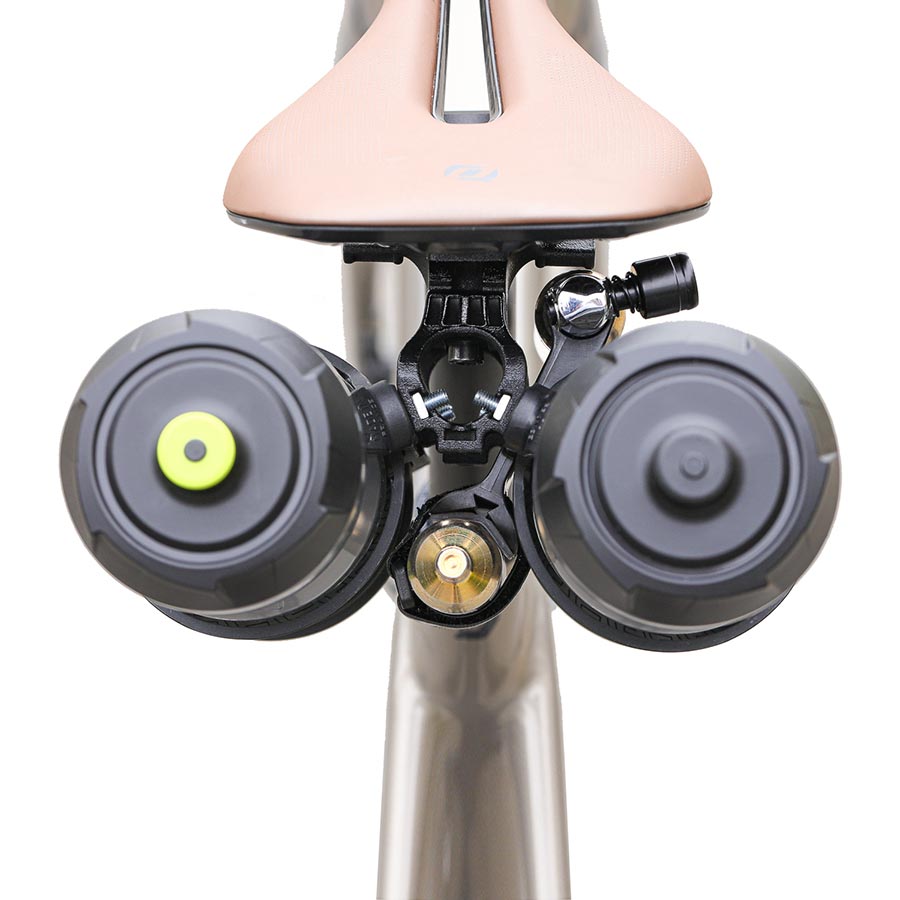 Zefal, Tri Bottle Cage Set, Bottle Cage, Aluminum/ Composite, Include 2 bottle cage (Z2 and Z2i), 180g