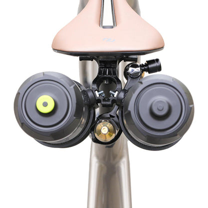 Zefal, Tri Bottle Cage Set, Bottle Cage, Aluminum/ Composite, Include 2 bottle cage (Z2 and Z2i), 180g