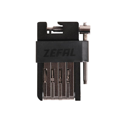 Zefal, AFA 8 Plus, Bottle Cage Mount, Multi Tool: Hex 2/2.5/3/4/5/6, T25, Flat Head Screwdriver, Chain Tool, Bottle Opener