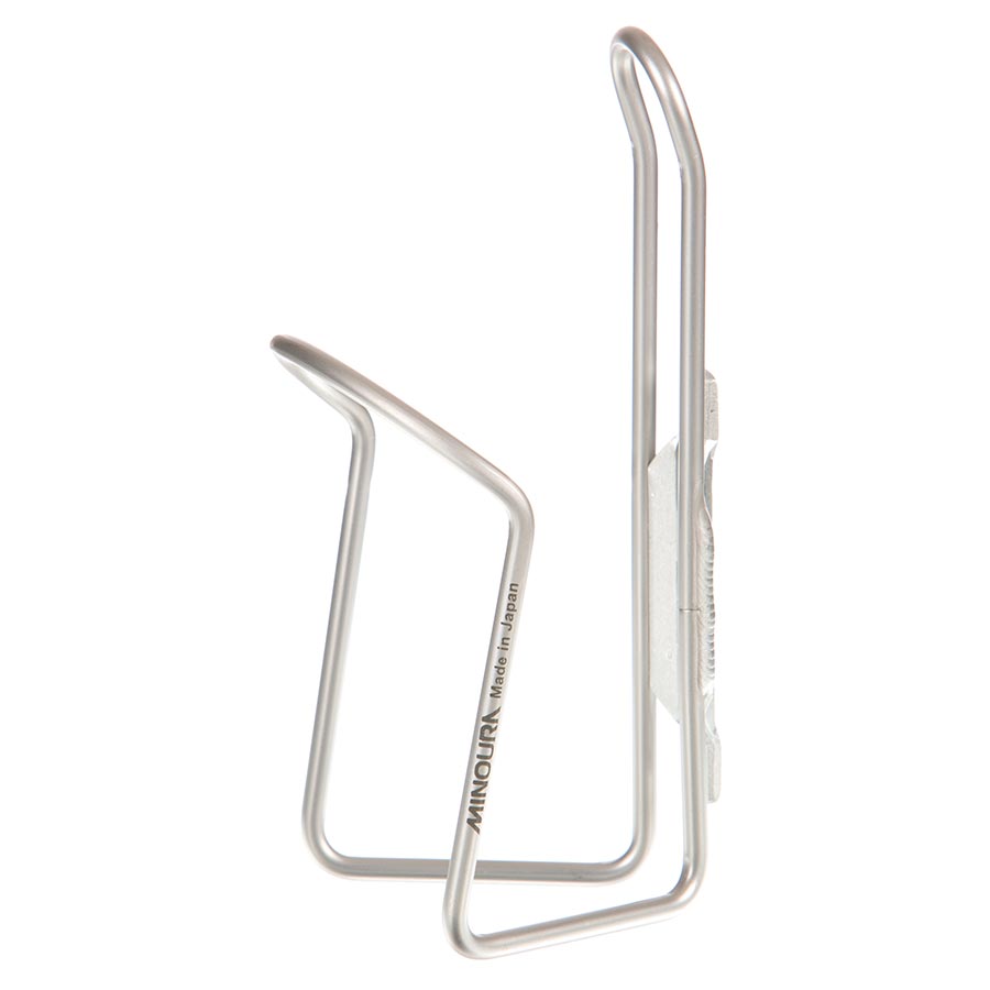 Minoura, AB100 4.5, Bottle Cage, Alloy, Anodized Silver old packaging