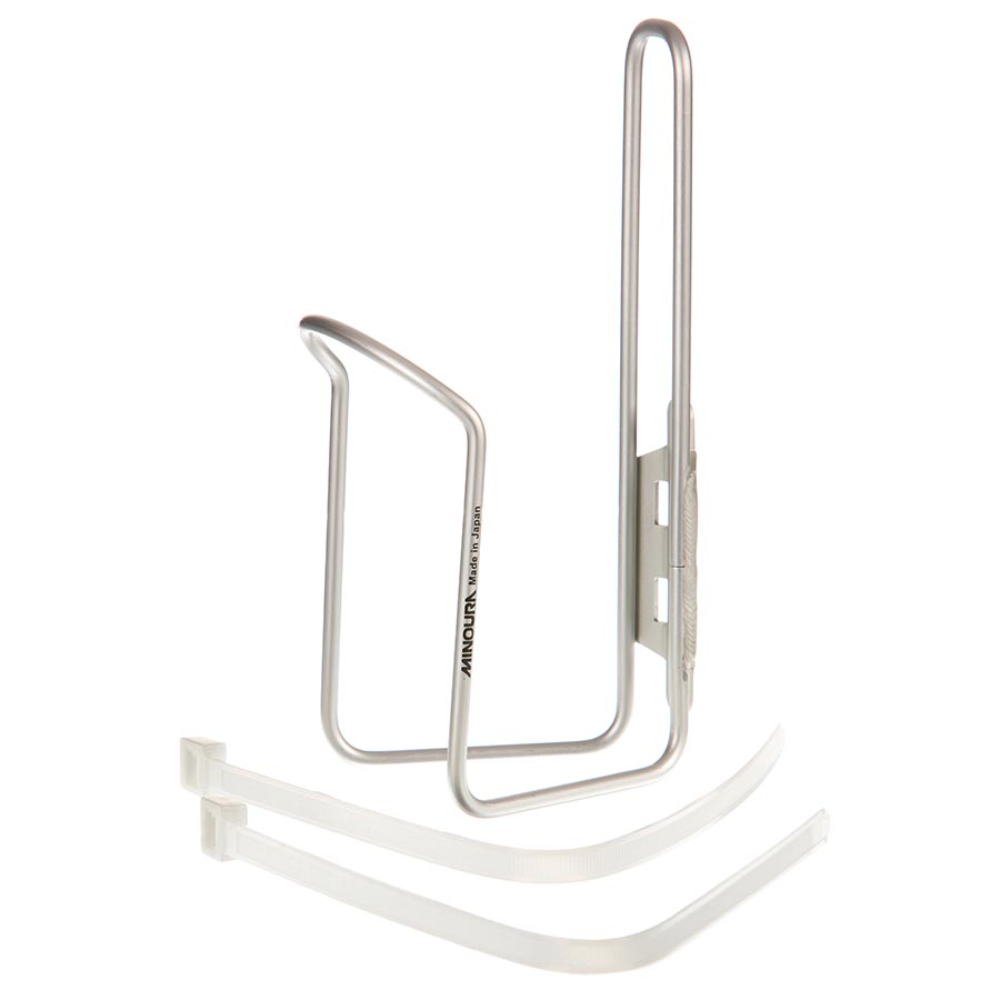 Minoura, ANB-150, Bottle Cage, Alloy, Silver
