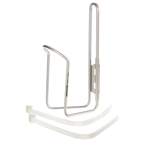Minoura, ANB-150, Bottle Cage, Alloy, Silver