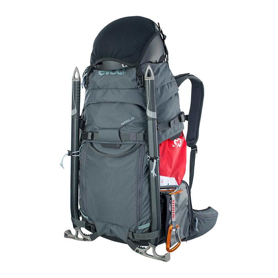 EVOC, Patrol 40L, Snow Backpack, 40L, Carbon Grey