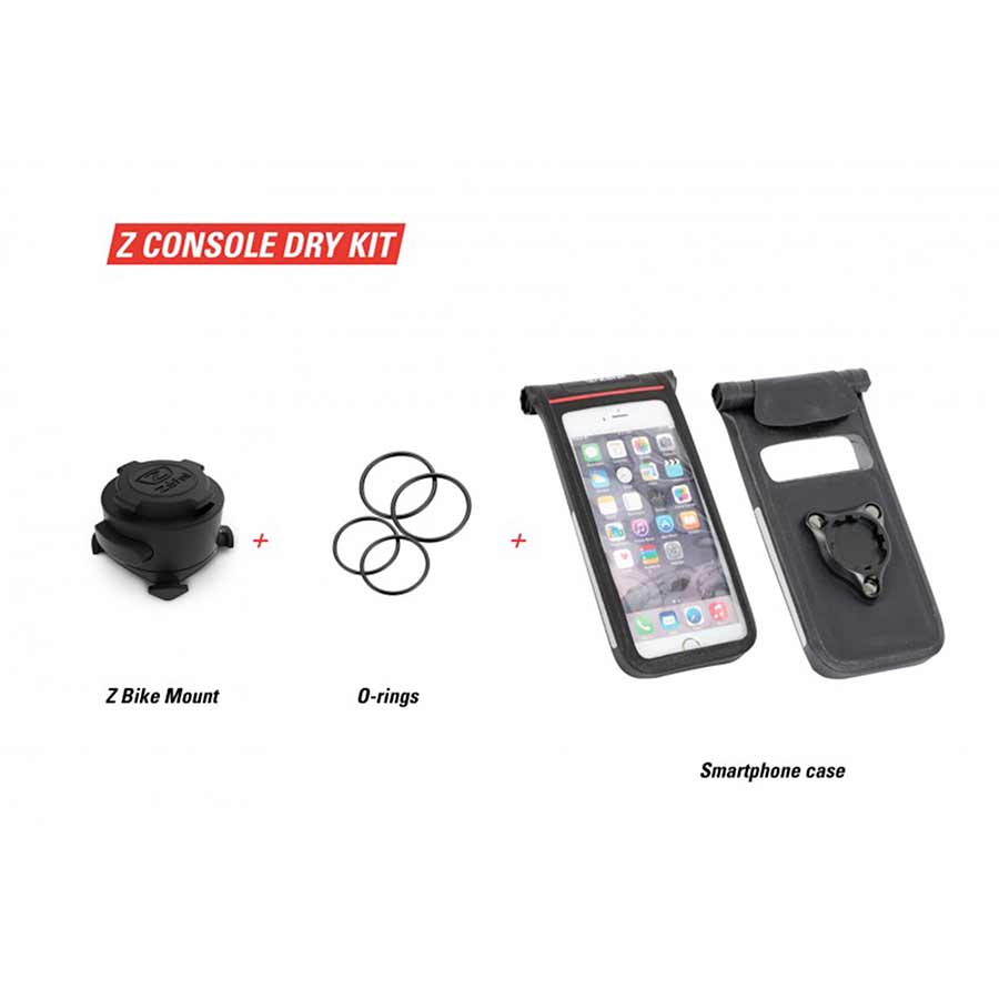 Zefal, Z-Console Dry M, Waterproof case, For phones up to 74mm