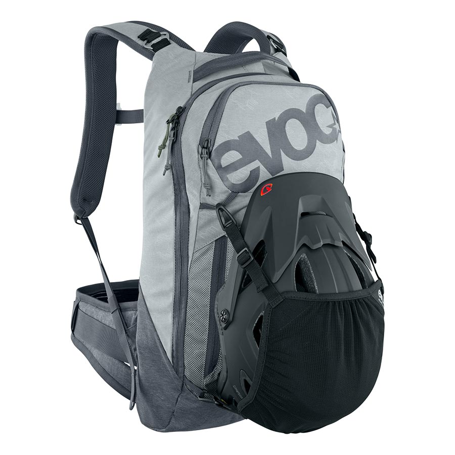 EVOC, Trail Pro 10, Protector backpack, 10L, Stone/Carbon Grey, LXL