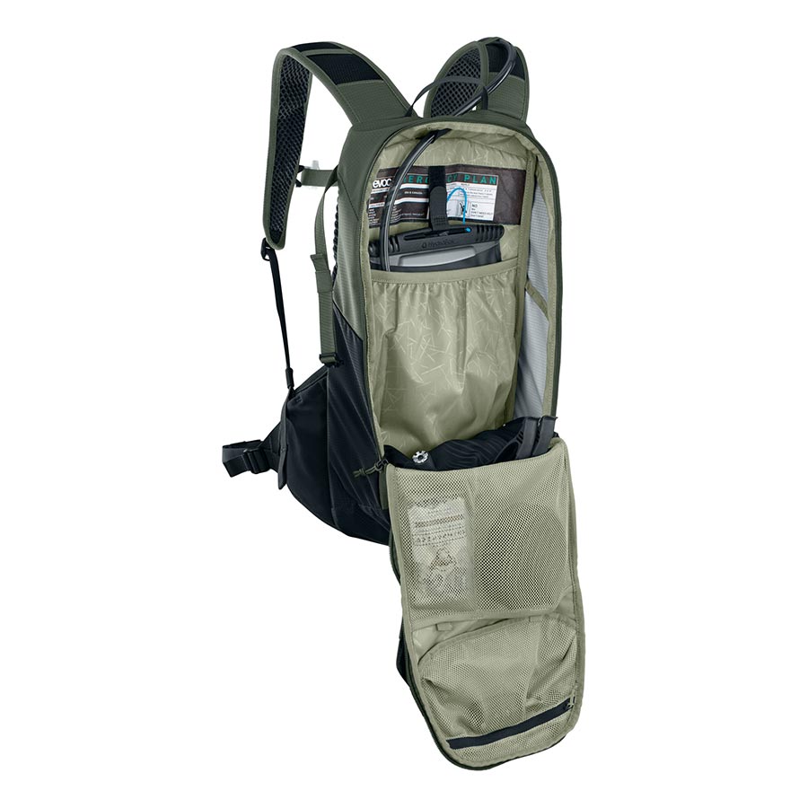 EVOC, Ride 12, Hydration Bag, Volume: 12L, Bladder: Included (2L), Stone