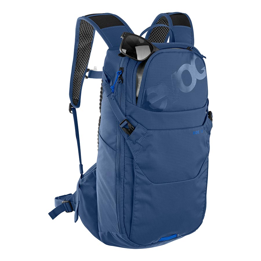 EVOC, Ride 12, Hydration Bag, Volume: 12L, Bladder: Included (2L), Stone