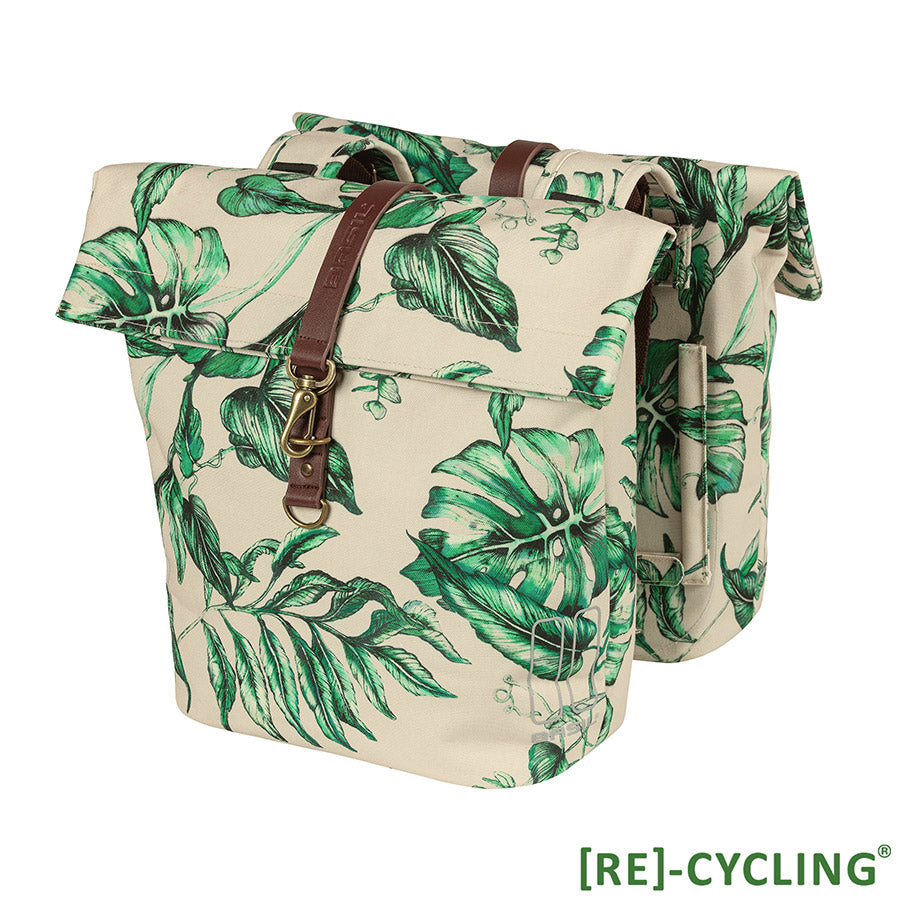 Basil, Ever-green, Pannier, 28L, Print