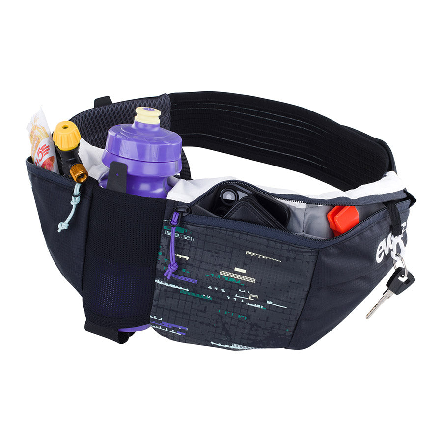 EVOC, Hip Pouch Pro + Drink Bottle, Bag, 1.5L, Black