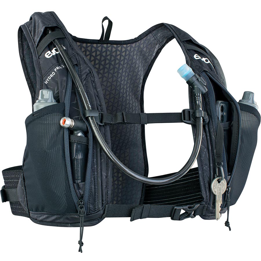 EVOC, Hydro Pro 1.5 + 1.5l Bladder, Hydration Vest, Volume: 1.5L, Bladder: Included (1.5L), Black