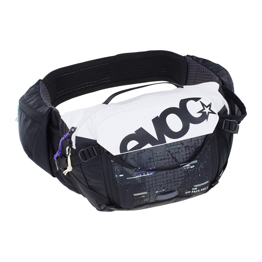 EVOC, Hip Pack Pro 3 +1.5L Bladder, Hip Pack, 3L, Included (1.5L), Black