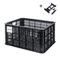 Basil, Bicycle Crate L, Basket, Black