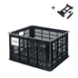 Basil, Bicycle Crate L, Basket, Black