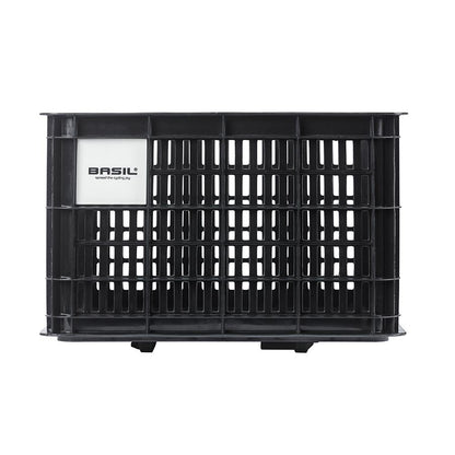 Basil, Bicycle Crate L, Basket, Black