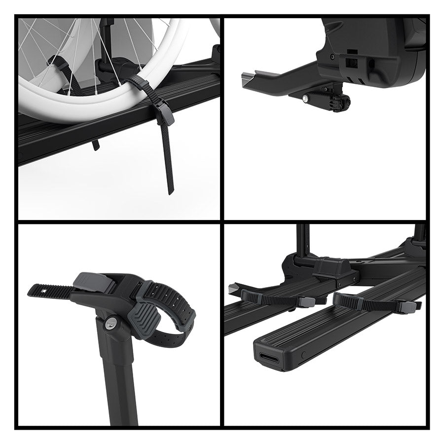 Saris, Freedom 2 Bike, Hitch Mount Rack, 1-1/4'' and 2'', Bikes: 2, Weight: 60 lb