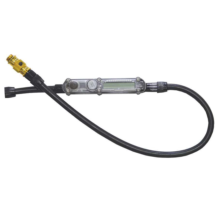 Lezyne, ABS Flip Thread Chuck Floor Pumps Head, Yellow