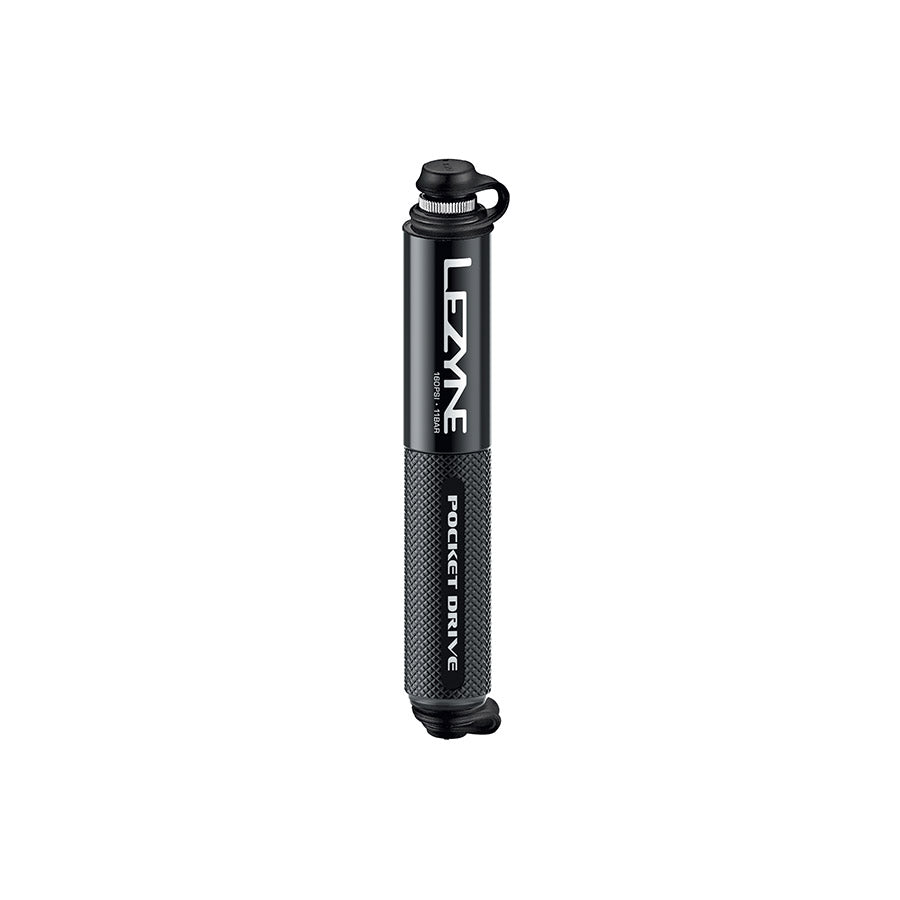 Lezyne, Pocket Drive, Pump, 160psi, Black