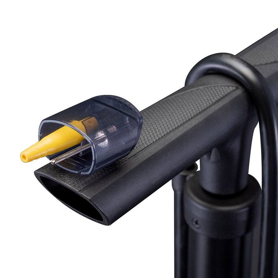 crankbrothers, Sapphire Floor, Floor Pump, Dual Valve Head, 160psi, Black