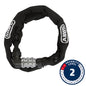 Abus, 1200 Web, Chain Lock, Combo, 4mm, 110cm, 3.6', Black