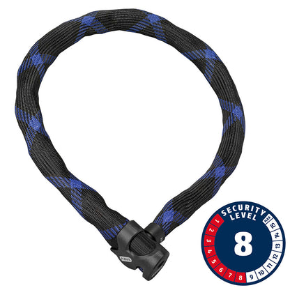 Abus, Ivera Steel-O-Chain, Chain Lock, 7mm, 85cm, 2.8', Black