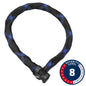 Abus, Ivera Steel-O-Chain, Chain Lock, 7mm, 85cm, 2.8', Black