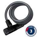 Abus, Primo 5510K, Cable with key lock, 10mm x 180cm (12mm x 5.9')