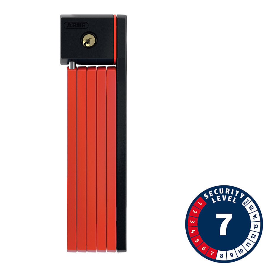Abus, Bordo uGrip 5700 SH, Folding Lock, Key, 80cm, 2.6', 5mm, Black