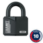 Abus, 37/55, Padlock, Key, 62.5x55mm, Black