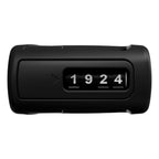 Abus, Bordo 6000C, Folding Lock, Combination, 5mm, 90cm, 3', SH, Black