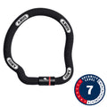 Abus, Goose 6206K, Chain Lock, Key, 6mm, 110cm, 3.6', Black