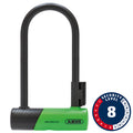 Abus, Ultra 410K Mini, U-Lock, Key, 12mm, 150x180mm, 5.9''x7'', SH34, Black