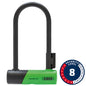 Abus, Ultra 410K Mini, U-Lock, Key, 12mm, 150x180mm, 5.9''x7'', SH34, Black