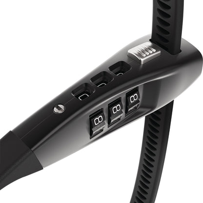 Abus, Combiflex TravelGuard 70, Cable lock, Combination, 4mm, 70cm, 2.3', Black