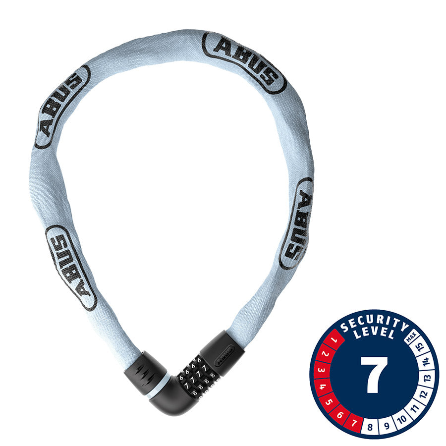 Abus, Tresor 6807C, Chain Lock, Combination, 7mm, 85cm, 2.8', Black