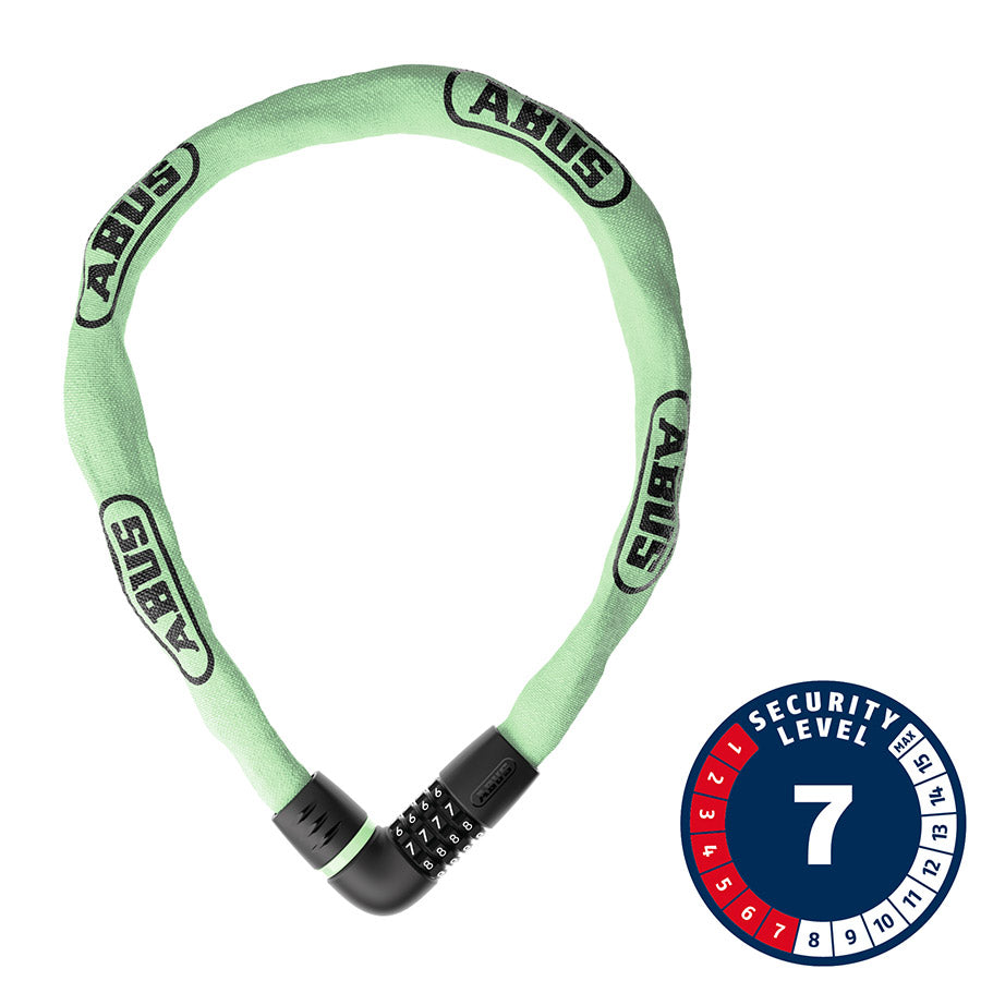 Abus, Tresor 6807C, Chain Lock, Combination, 7mm, 85cm, 2.8', Black