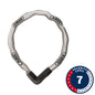 Abus, Tresor 6807C Reflective, Chain Lock, Combination, 7mm, 110cm, 3.6', Reflective