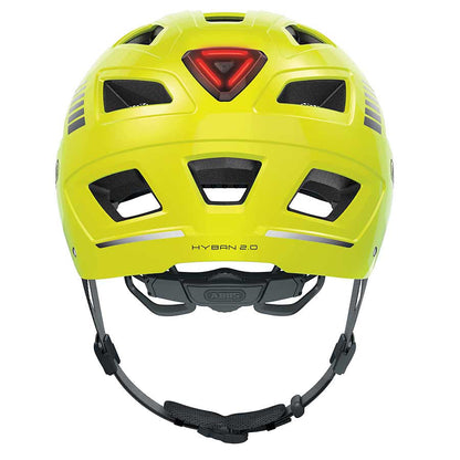 Abus, Hyban 2.0 Signal, Helmet, Signal Yellow, L, 56 - 61cm