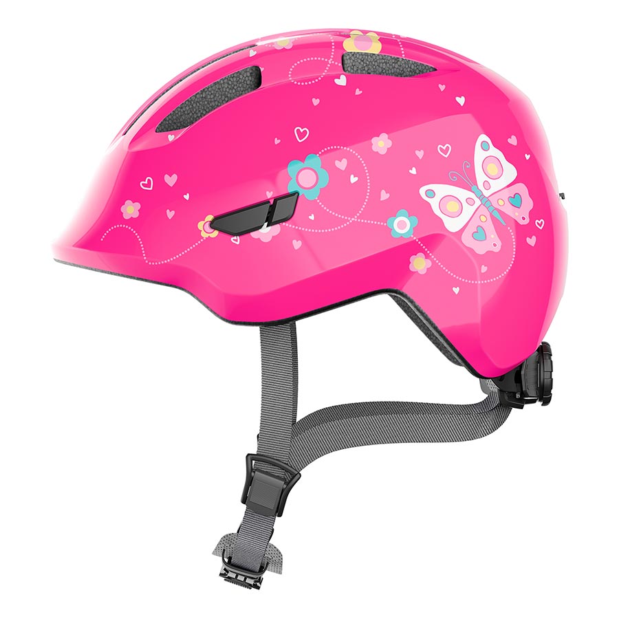 Abus, Smiley 3.0, Helmet, Pink Butterfly, M, 50 - 55cm