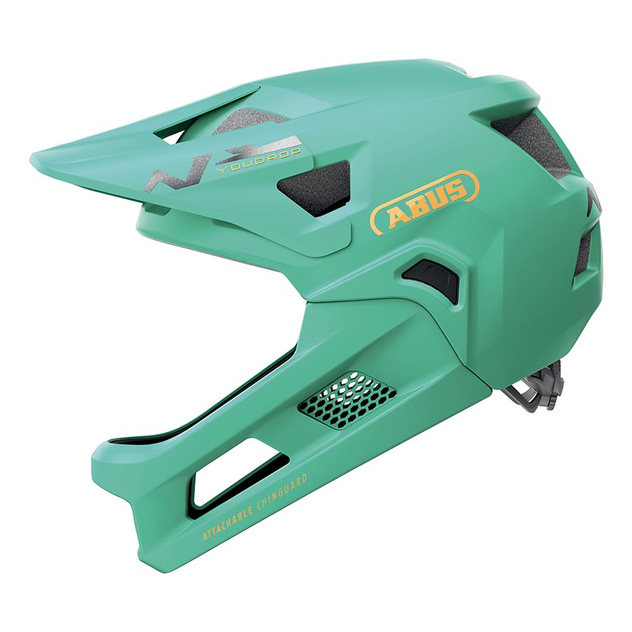 Abus, YouDrop FF, Mountain Helmet, Velvet Black, S, 48 - 55cm